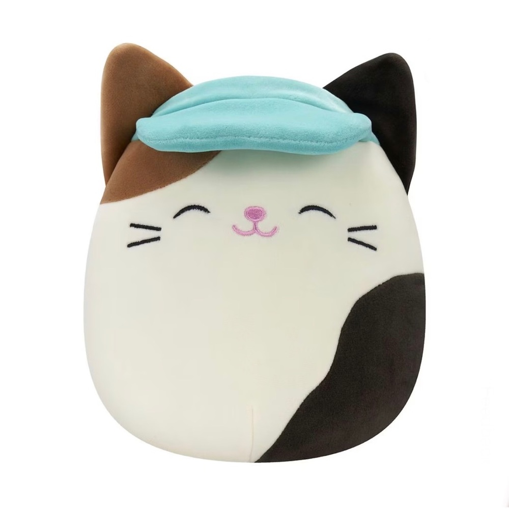 NWT 11” Cam the Calico Cat with Visor Squishmallow